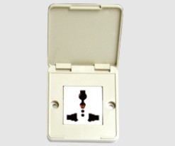 YL 011I 防水(shui)插座三孔-實驗室(shi)配件