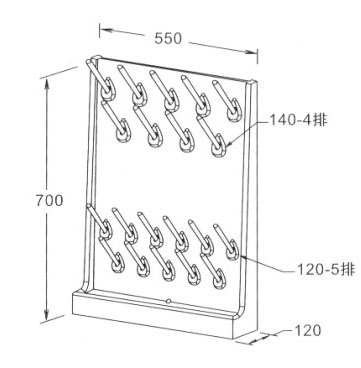 YL 2404 大(dà)單面滴水(shuǐ)架